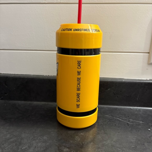 Disney Parks Monsters Inc Scream Canister Drink Cup- with Sound! - Picture 4 of 5